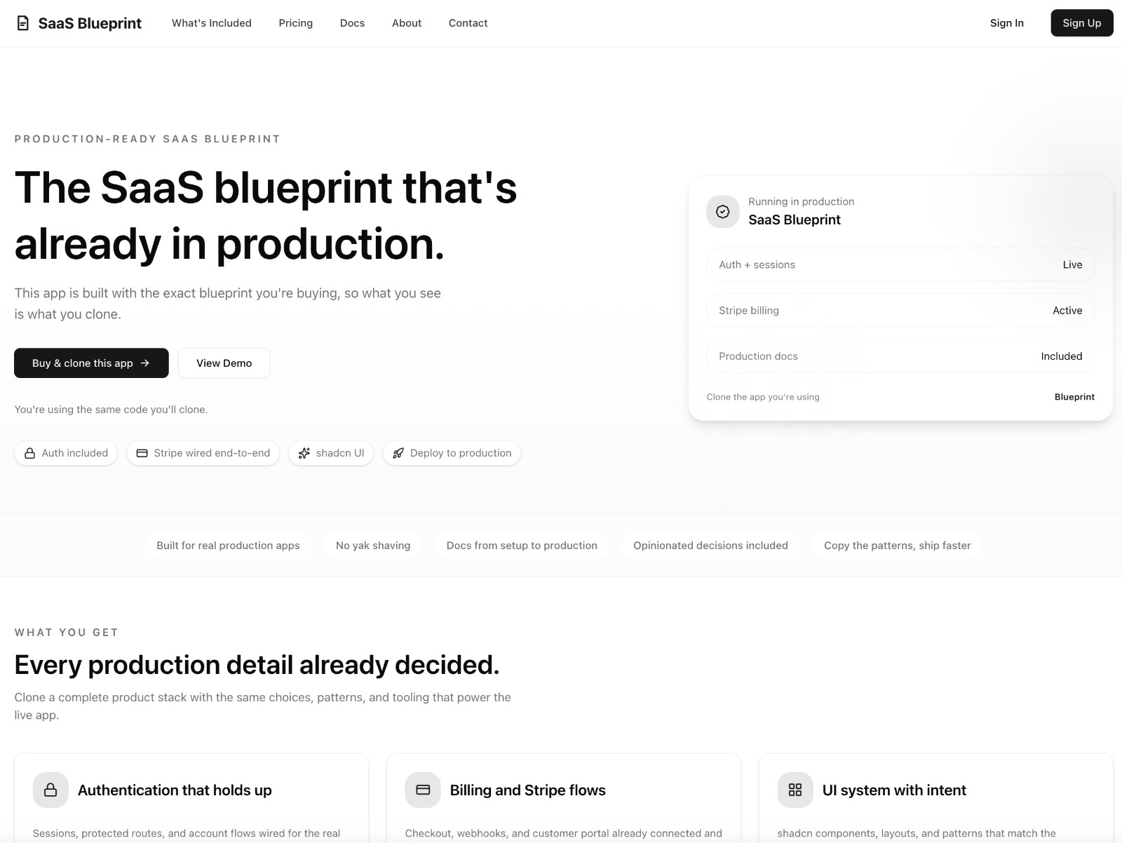 SaaS Blueprint