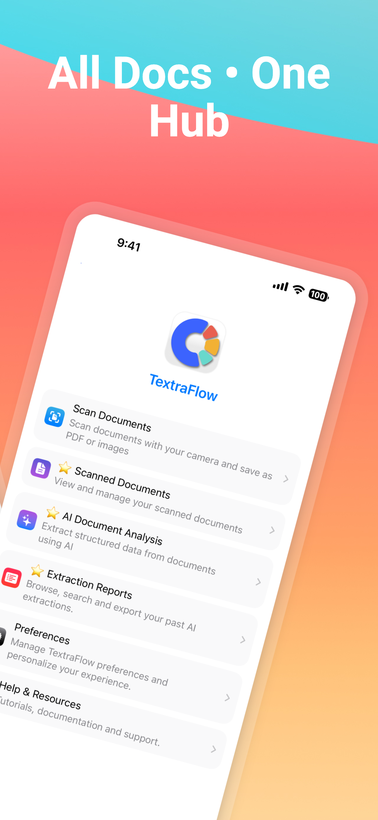 TextraFlow screenshot