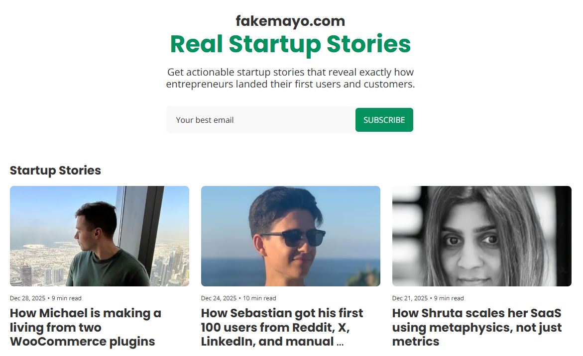 Fake Mayo screenshot