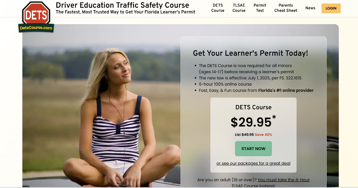 DetsCourse screenshot