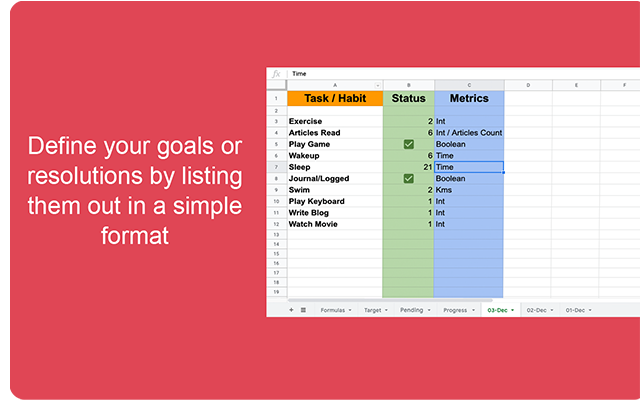 GoalsTracker screenshot
