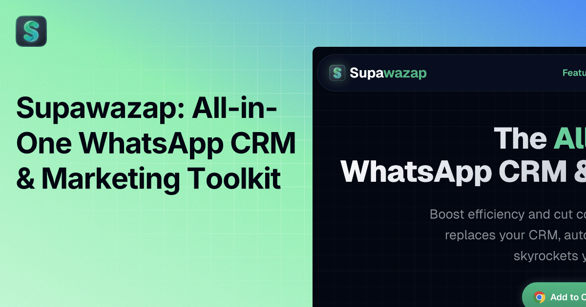 Supawazap screenshot