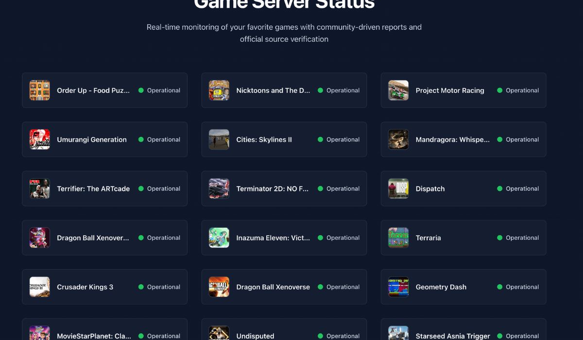 OutageScope screenshot