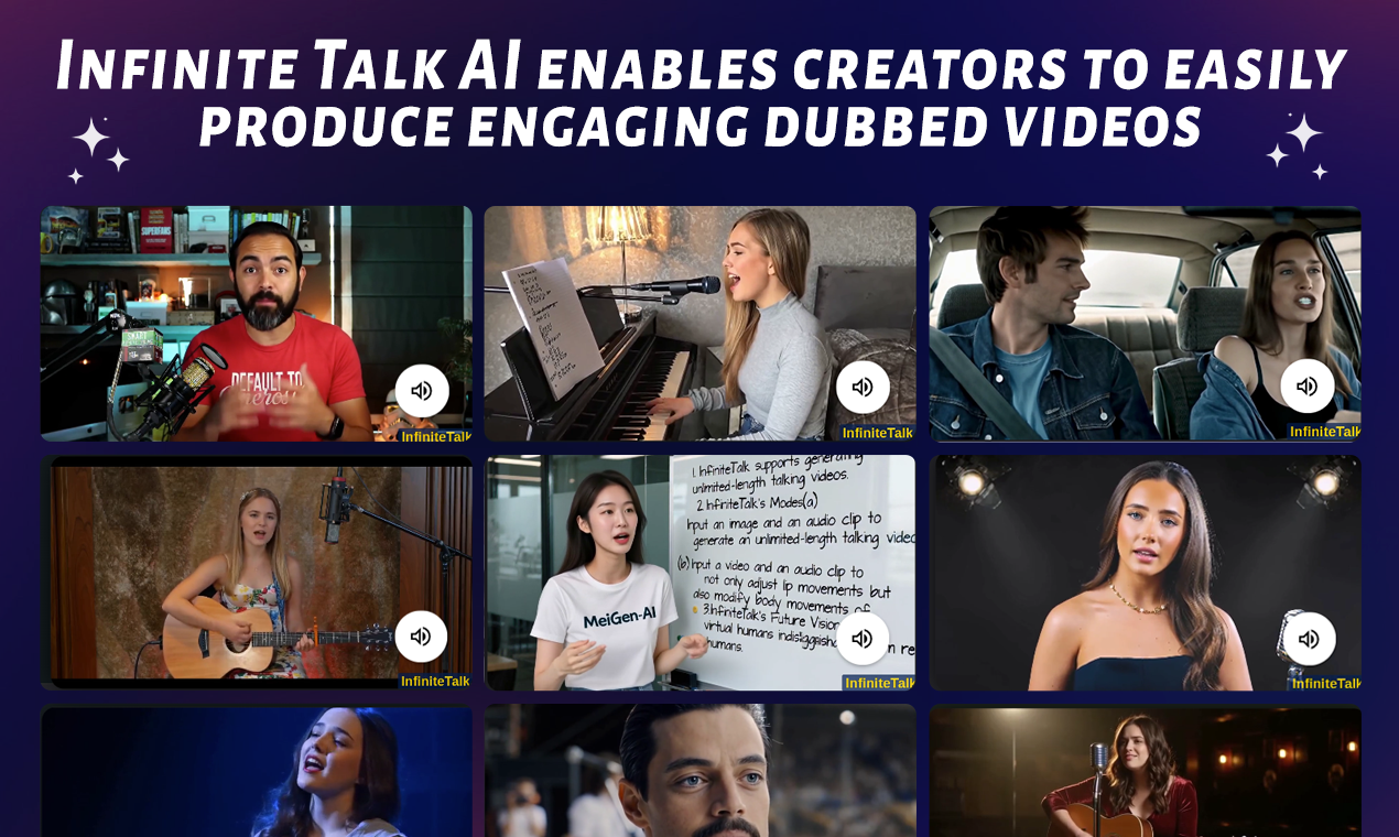 InfiniteTalk AI screenshot