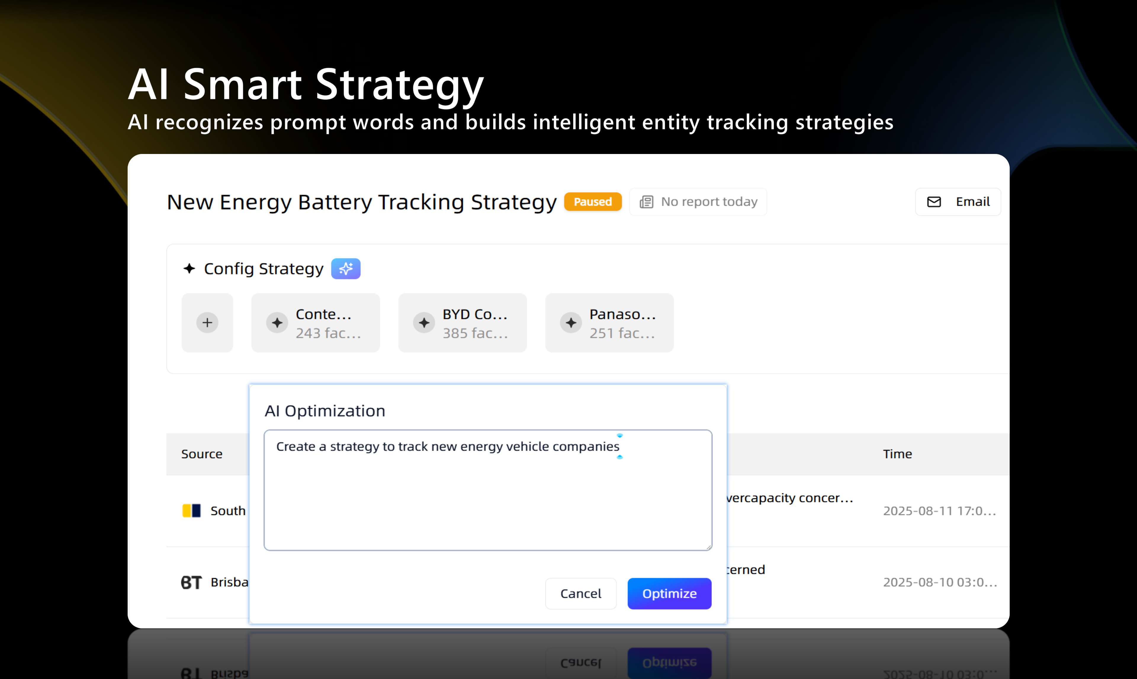 Deeptracker screenshot