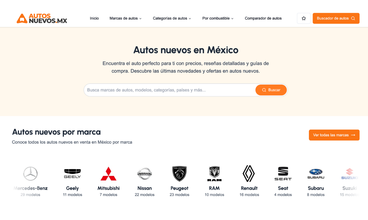 Autos Nuevos screenshot