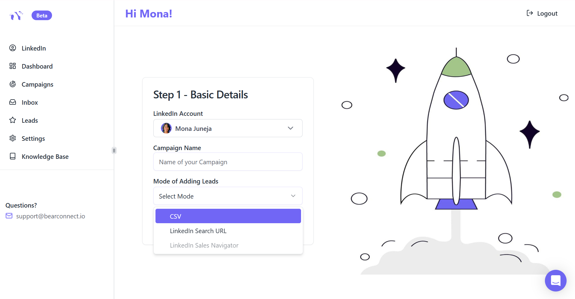 Bearconnect screenshot