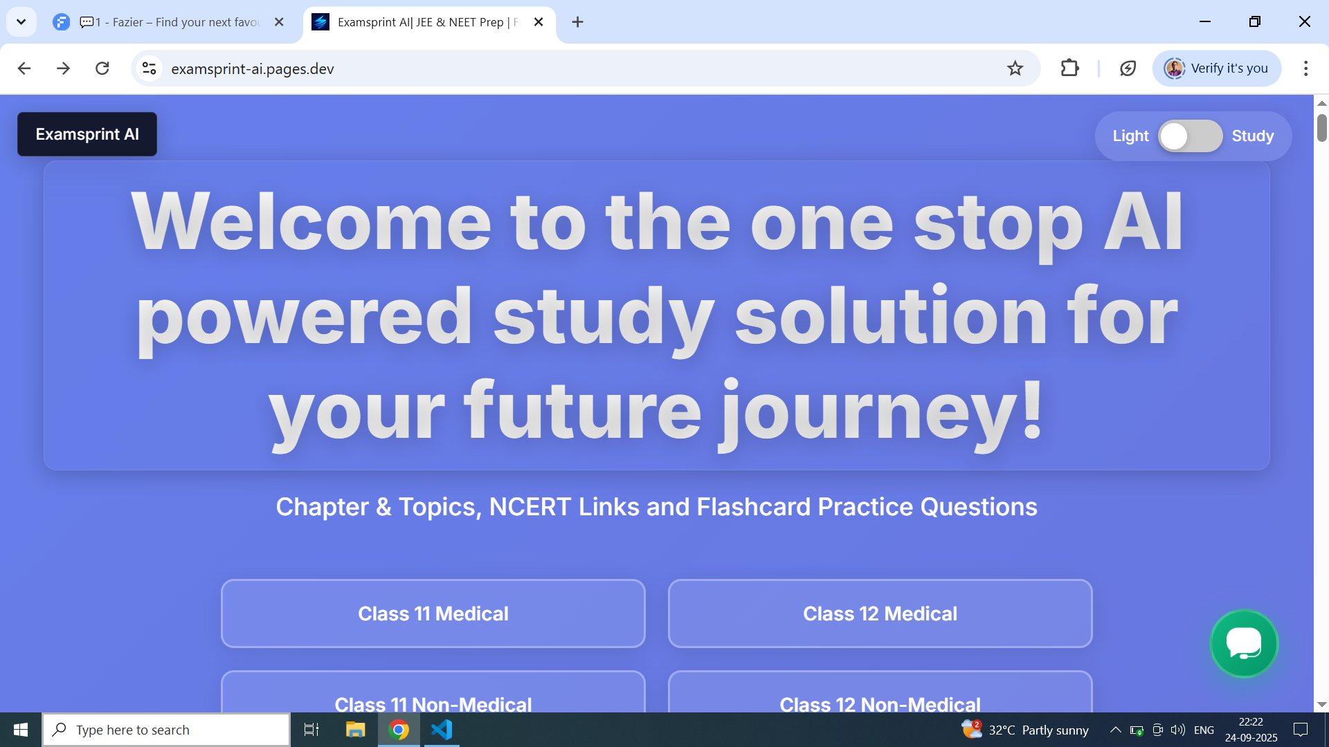Examsprint AI screenshot