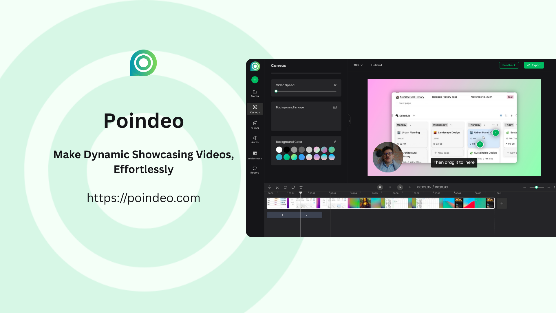 Poindeo screenshot